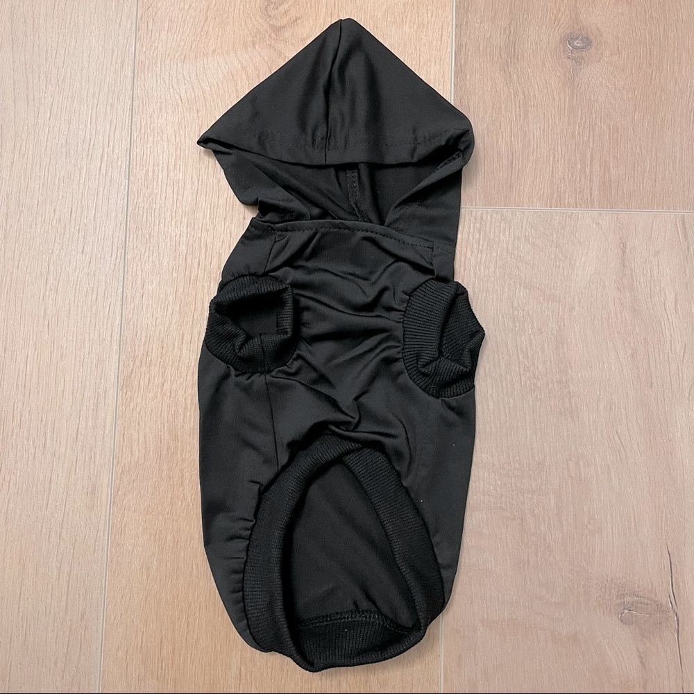 NWOT Dog Black Tank Hoodie